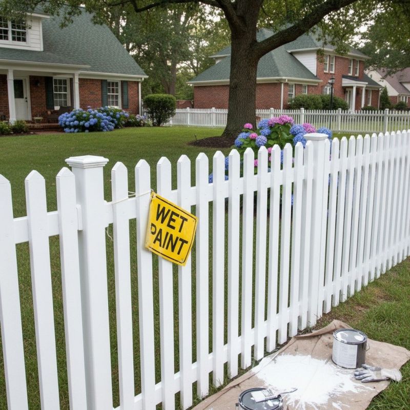 Fence Wire Painting